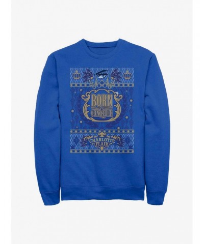 WWE Charlotte Flair Ugly Christmas Sweatshirt $14.46 Sweatshirts