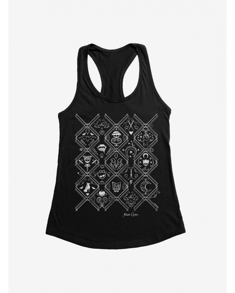 Monster High Geometric Haunt Couture Icon Girls Tank $8.57 Tanks
