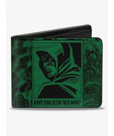DC Comics Arrow Profile Poses Have You Seen This Man? Bifold Wallet $9.20 Wallets