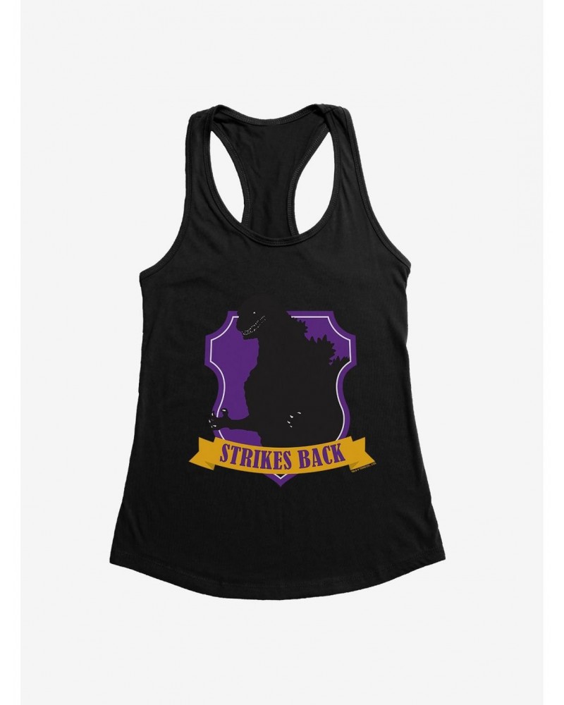 Godzilla Purple Badge Girls Tank $9.76 Tanks