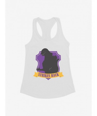 Godzilla Purple Badge Girls Tank $9.76 Tanks