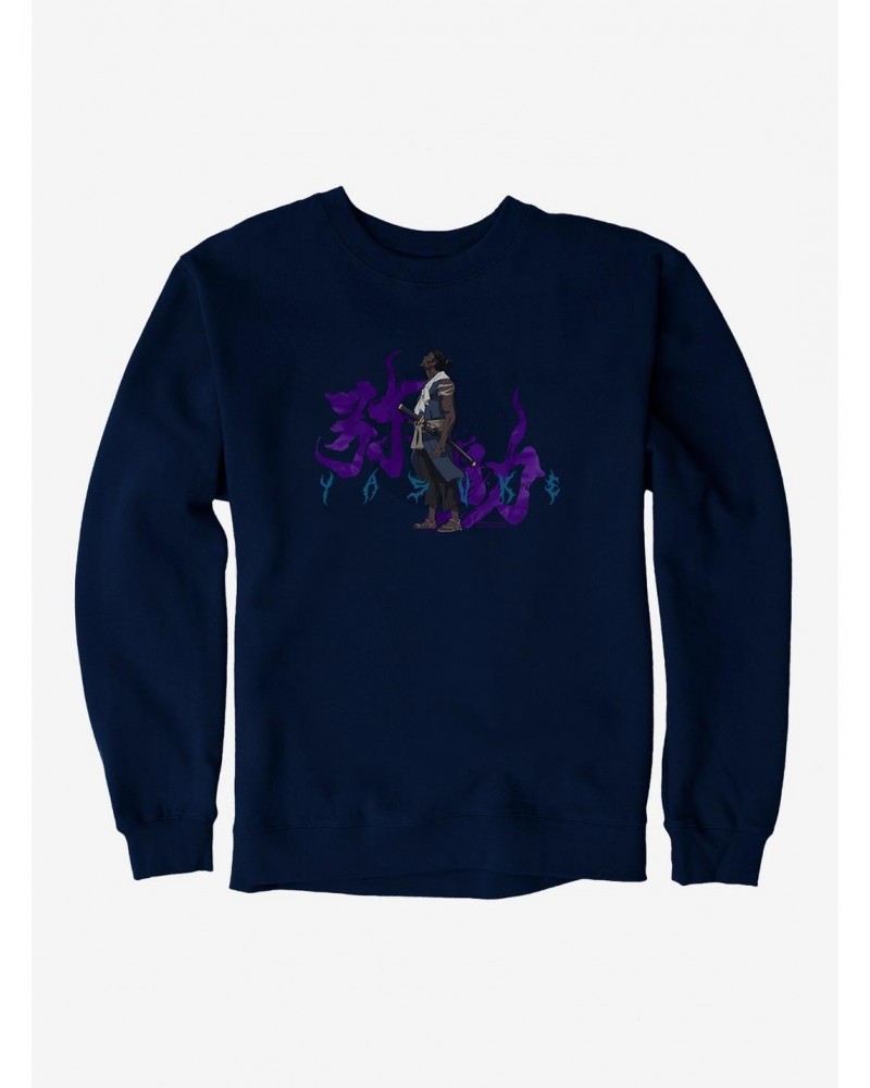 Yasuke Looking Out Sweatshirt $10.33 Sweatshirts