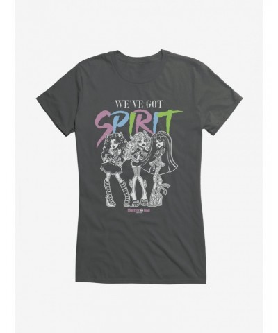 Monster High We've Got Spirit Girls T-Shirt $6.77 T-Shirts