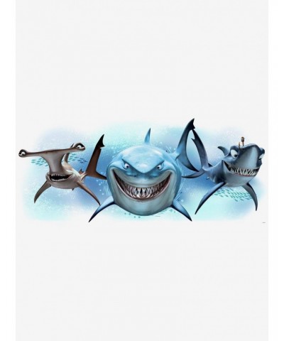 Disney Pixar Finding Nemo Sharks Peel And Stick Giant Wall Decals $9.75 Decals