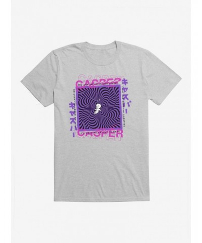 Casper The Friendly Ghost Virtual Raver Late Ghost T-Shirt $11.23 T-Shirts