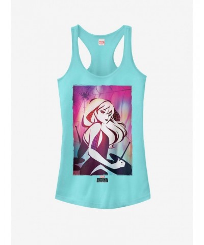 Marvel Spider-Man Into The Spider-Verse Water Gwen Girls Tank $6.18 Tanks