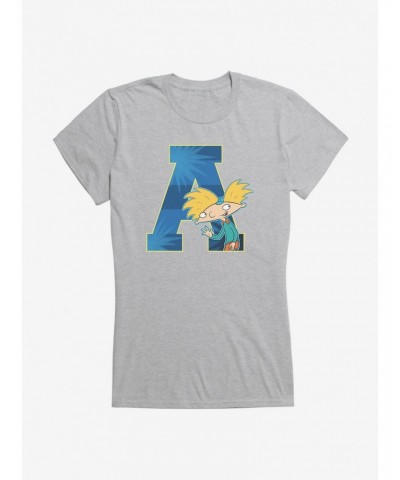 Hey Arnold! A For Arnold Girls T-Shirt $8.57 T-Shirts