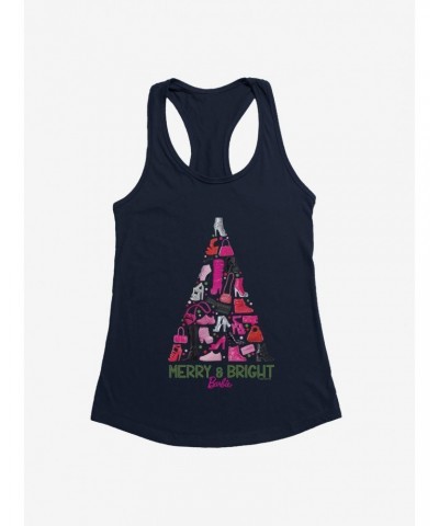 Barbie Holiday Merry And Bright Girls Tank $7.57 Tanks