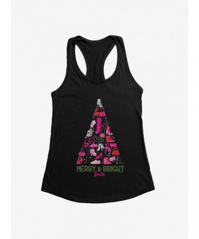 Barbie Holiday Merry And Bright Girls Tank $7.57 Tanks