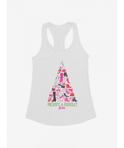 Barbie Holiday Merry And Bright Girls Tank $7.57 Tanks