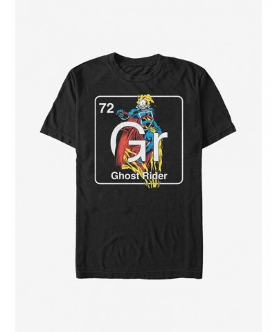 Marvel Ghost Rider Periodic Ghost Rider T-Shirt $6.69 T-Shirts