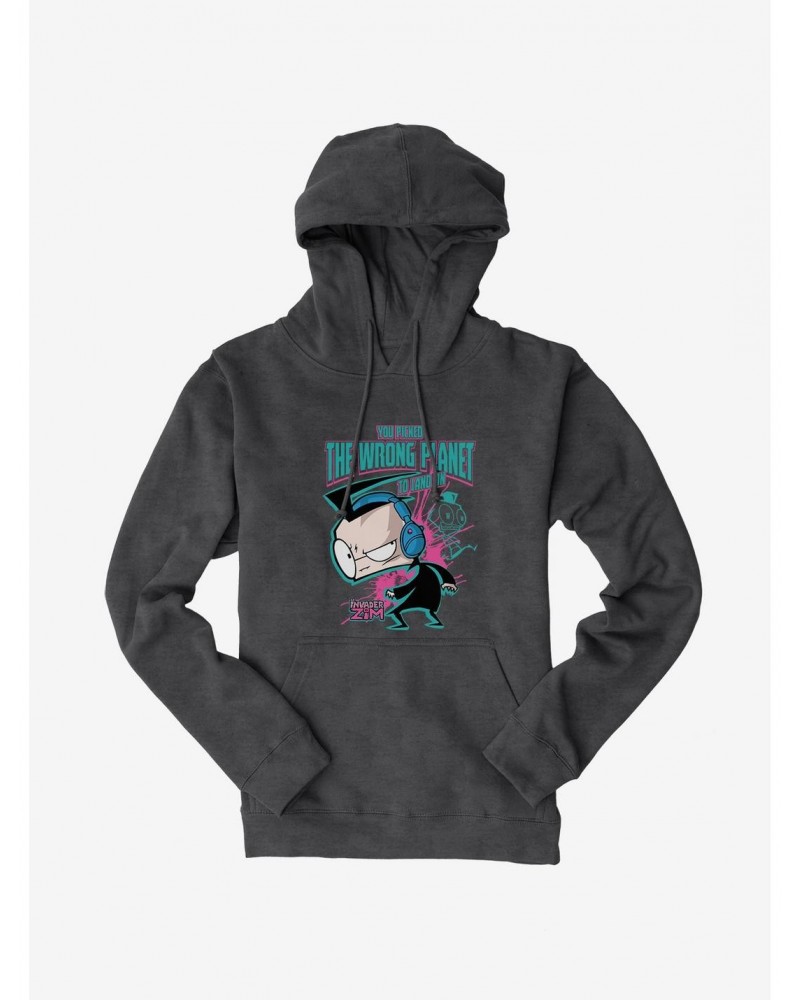 Invader Zim Wrong Planet To Land On Hoodie $13.65 Hoodies