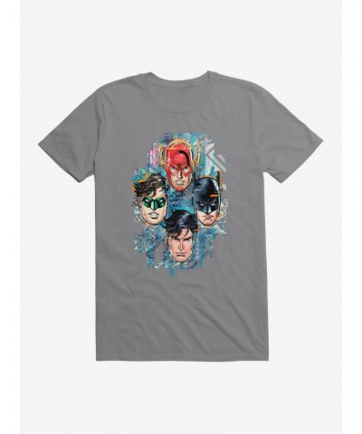 DC Comics Justice League Group Pixelated T-Shirt $8.60 T-Shirts