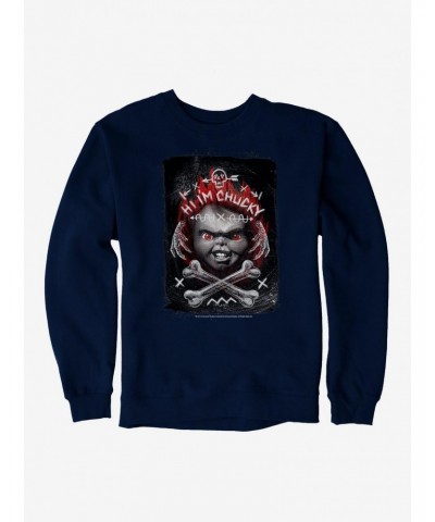 Chucky Hi I'm Chucky Sweatshirt $15.50 Sweatshirts