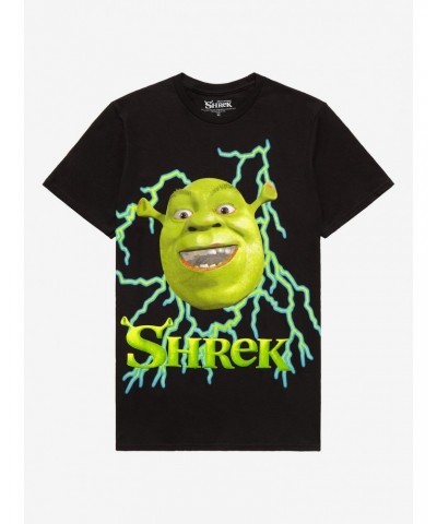 Shrek Lightning Face T-Shirt $5.74 T-Shirts