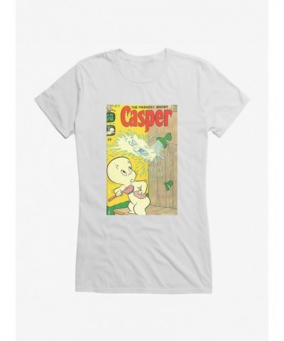 Casper The Friendly Ghost Shower Comic Cover Girls T-Shirt $7.97 T-Shirts