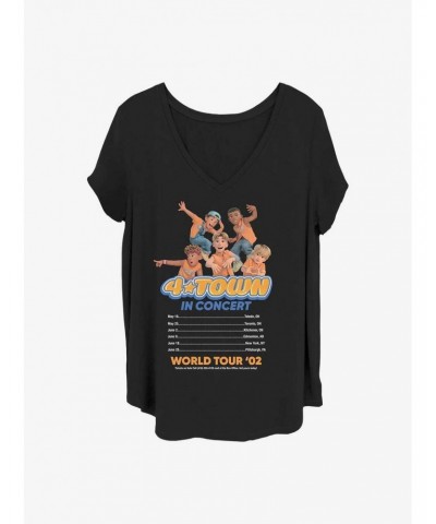 Disney Pixar Turning Red Concert Listing Girls T-Shirt Plus Size $10.64 T-Shirts