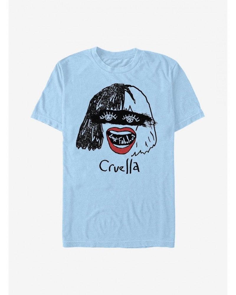 Disney Cruella Look Fabulous T-Shirt $7.65 T-Shirts