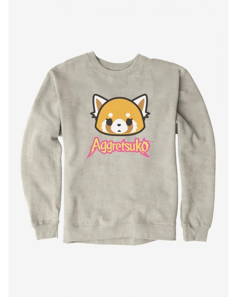 Aggretsuko Face Icon Sweatshirt $12.10 Sweatshirts