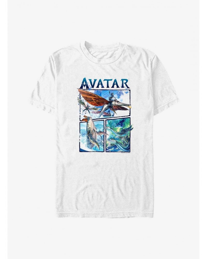 Avatar: The Way of Water Air and Sea T-Shirt $10.28 T-Shirts