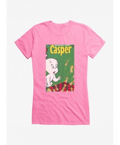 Casper The Friendly Ghost Chess Comic Cover Girls T-Shirt $8.96 T-Shirts