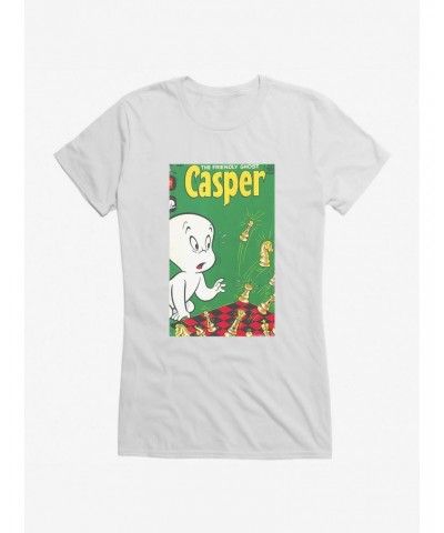 Casper The Friendly Ghost Chess Comic Cover Girls T-Shirt $8.96 T-Shirts