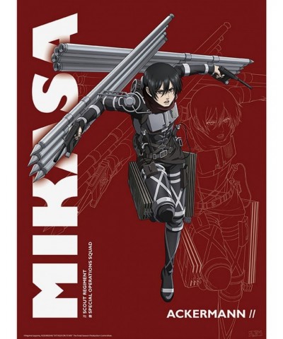 Attack On Titan Mikasa and Levi Boxed Poster Set $8.51 Poster Set