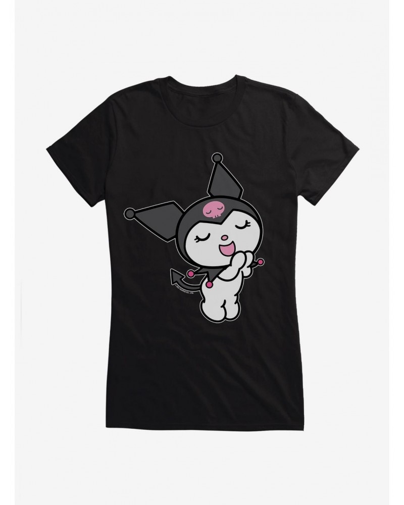 Kuromi Shy Girls T-Shirt $6.97 T-Shirts