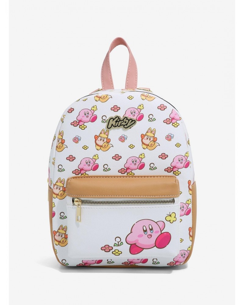 Kirby Waddle Dee Flowers Mini Backpack $19.16 Backpacks