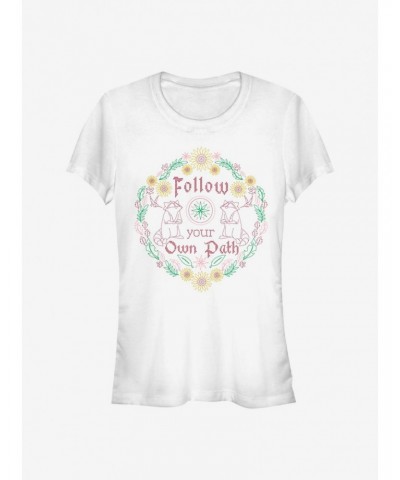 Disney Pocahontas Journey Circle Girls T-Shirt $7.77 T-Shirts