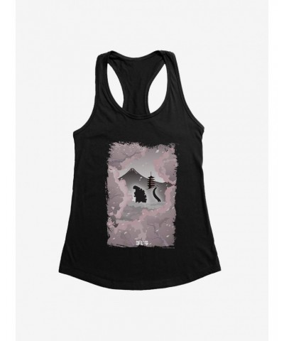 Godzilla Snowy Night Girls Tank $8.17 Tanks