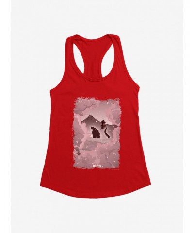 Godzilla Snowy Night Girls Tank $8.17 Tanks