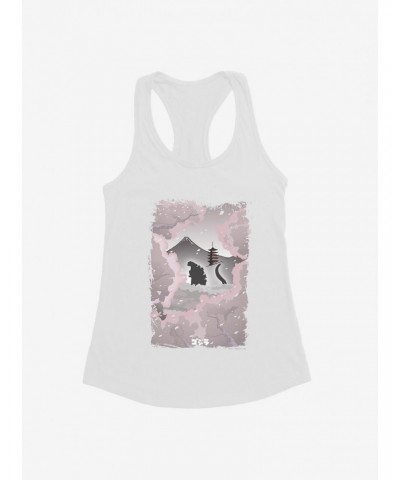 Godzilla Snowy Night Girls Tank $8.17 Tanks