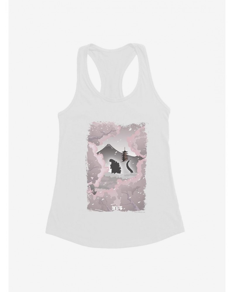 Godzilla Snowy Night Girls Tank $8.17 Tanks