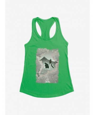 Godzilla Snowy Night Girls Tank $8.17 Tanks