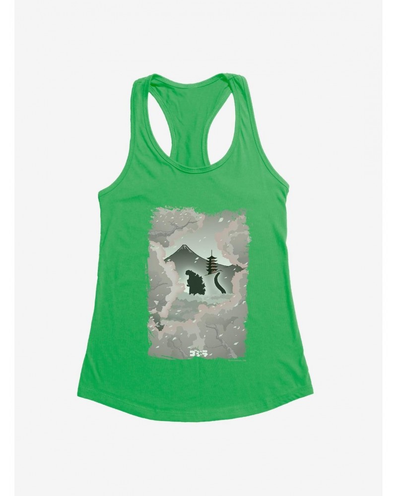 Godzilla Snowy Night Girls Tank $8.17 Tanks