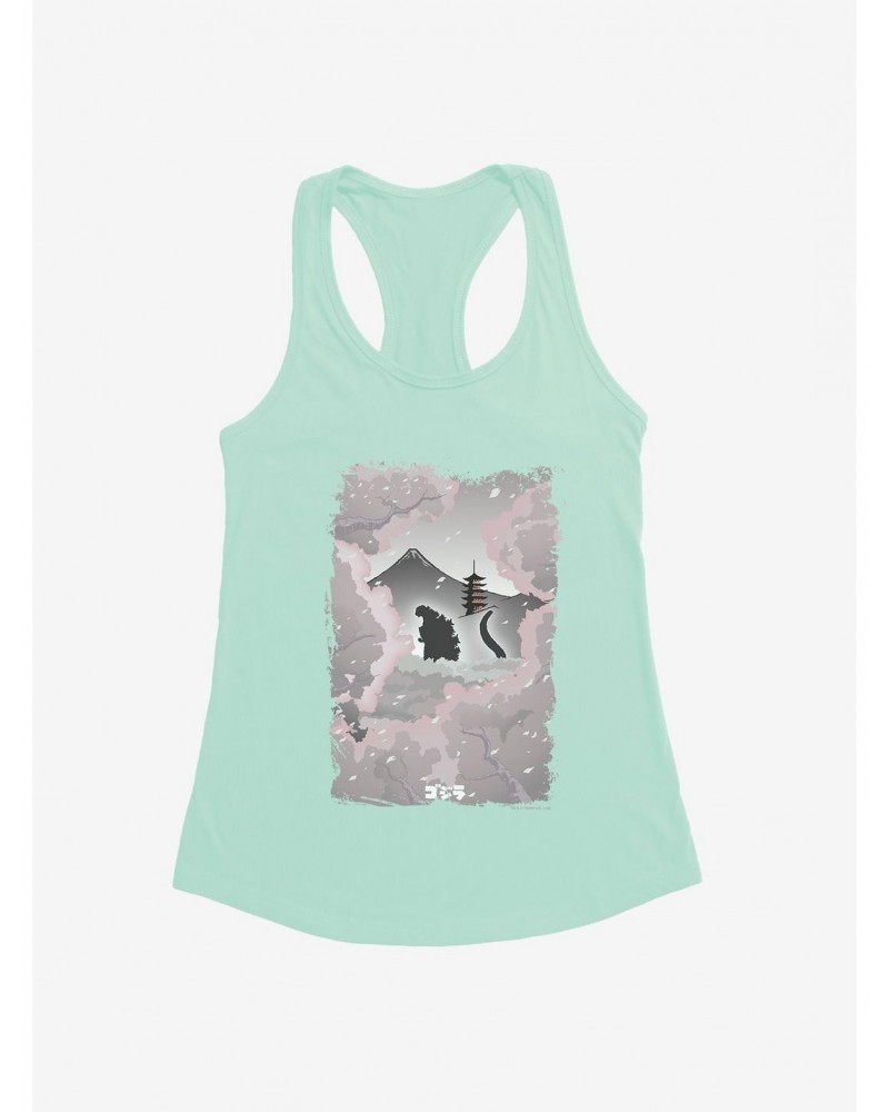 Godzilla Snowy Night Girls Tank $8.17 Tanks