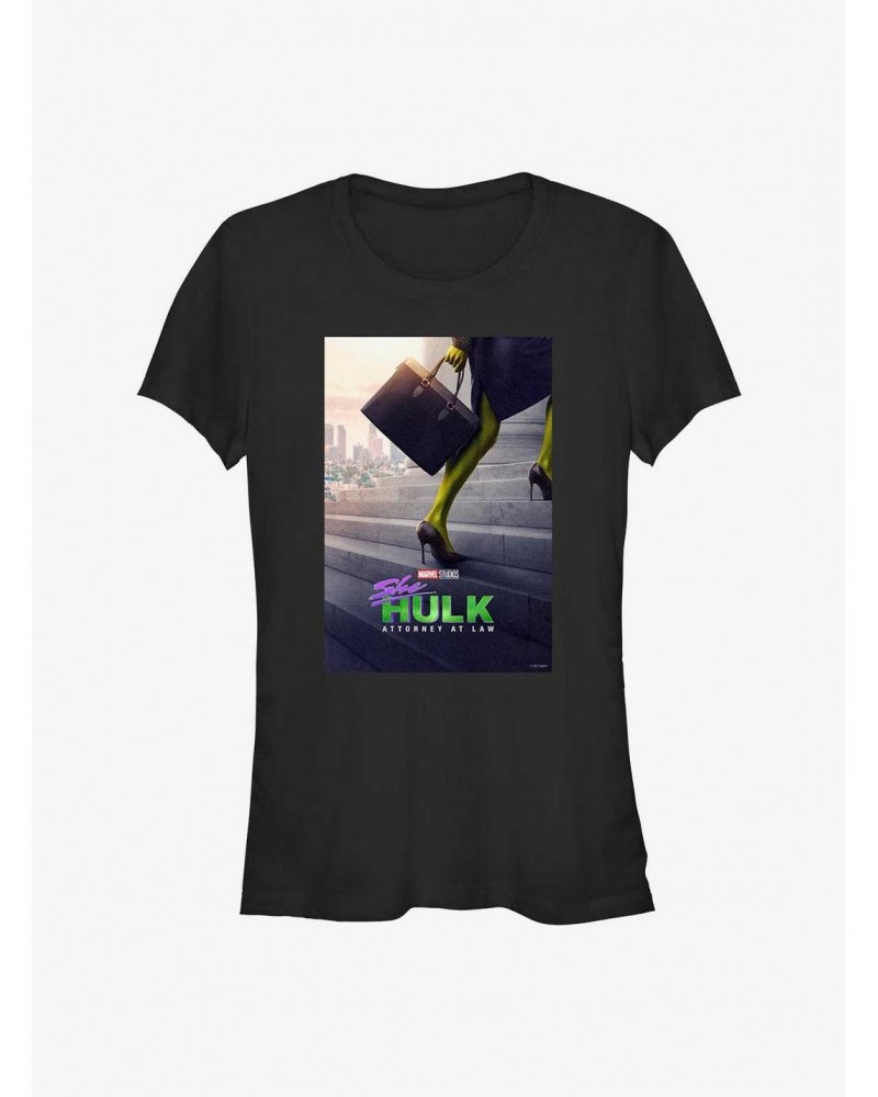 Marvel She-Hulk: Attorney At Law Poster Girls T-Shirt $7.47 T-Shirts