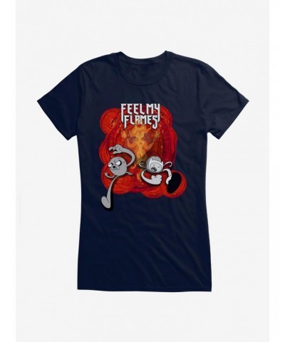 Adventure Time Feel My Flames Girls T-Shirt $8.37 Merchandises