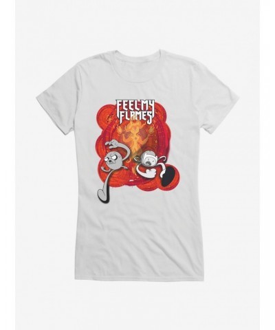 Adventure Time Feel My Flames Girls T-Shirt $8.37 Merchandises