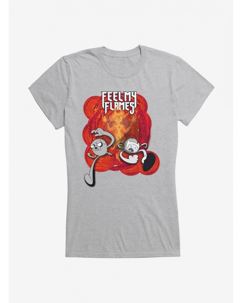 Adventure Time Feel My Flames Girls T-Shirt $8.37 Merchandises