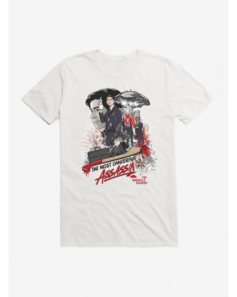 The Umbrella Academy Assassin Number Five T-Shirt $8.41 T-Shirts