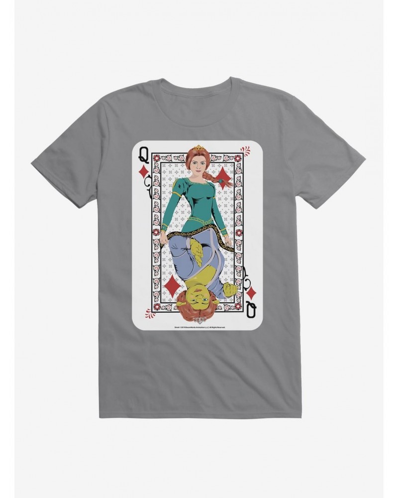 Shrek Fiona Queen Card T-Shirt $6.88 T-Shirts