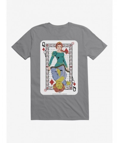 Shrek Fiona Queen Card T-Shirt $6.88 T-Shirts