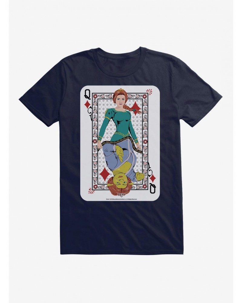 Shrek Fiona Queen Card T-Shirt $6.88 T-Shirts