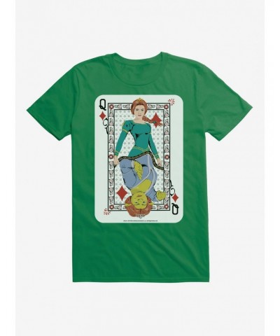 Shrek Fiona Queen Card T-Shirt $6.88 T-Shirts