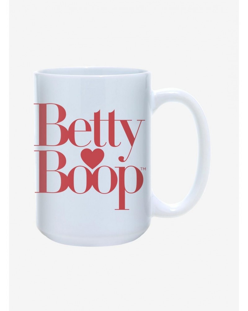 Betty Boop Red Logo Mug 15oz $8.11 Merchandises