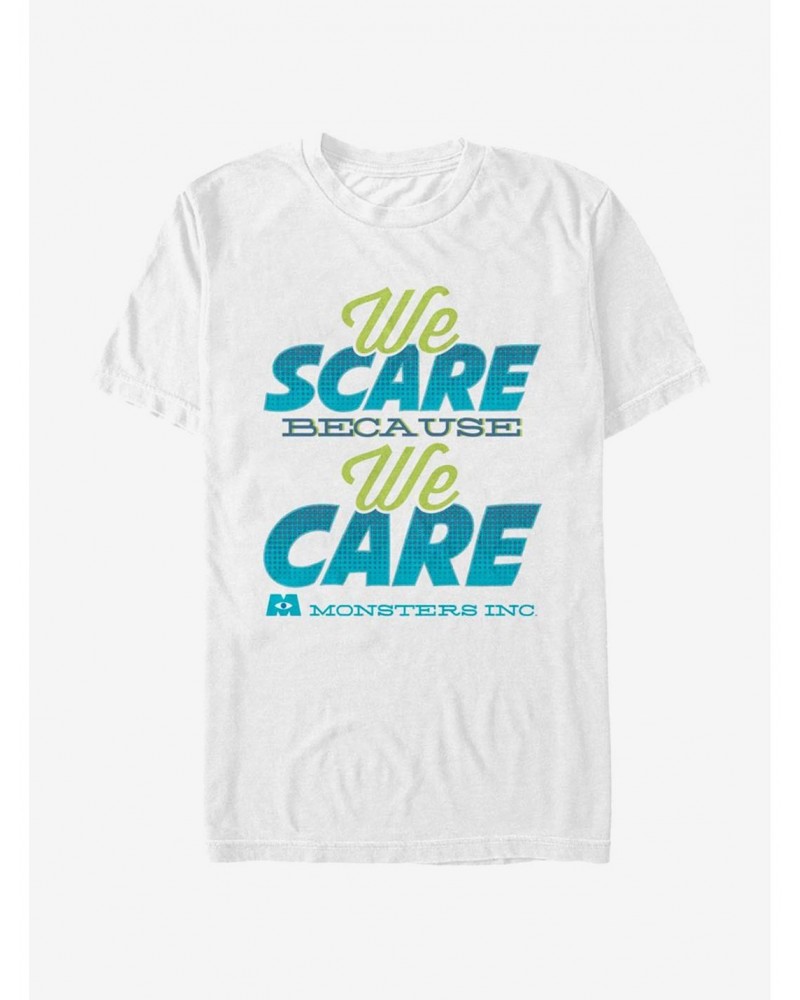 Disney Pixar Monsters University Scaring Is Caring T-Shirt $8.22 T-Shirts