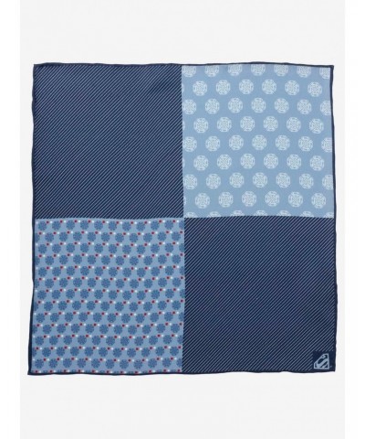 DC Comics Superman Multi Motif Blue Pocket Square $13.26 Squares