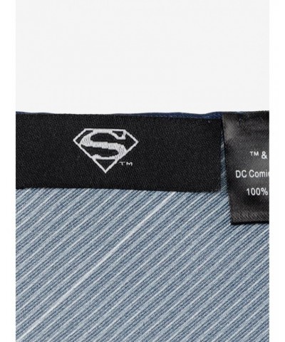 DC Comics Superman Multi Motif Blue Pocket Square $13.26 Squares